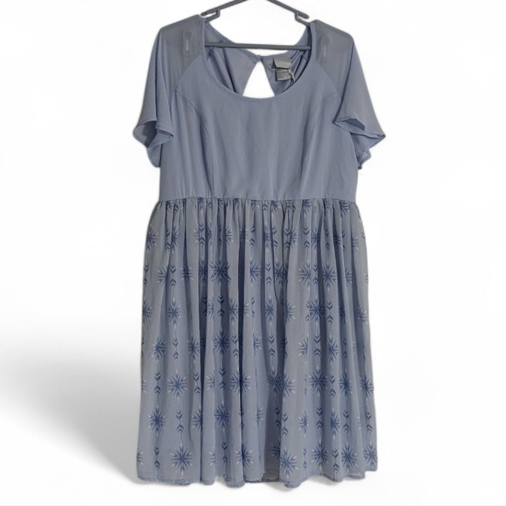 NWT Torrid Frozen II Light Blue Dress size 14